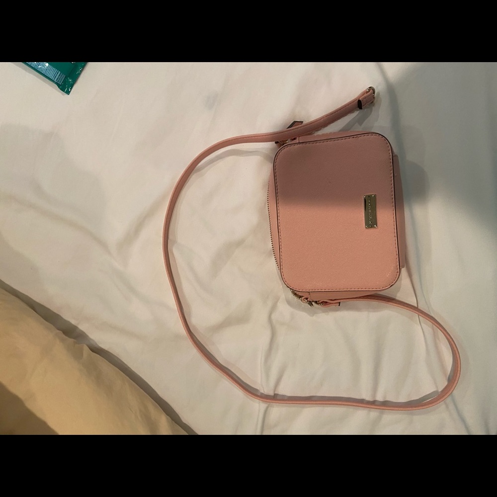 pink crossbody bag